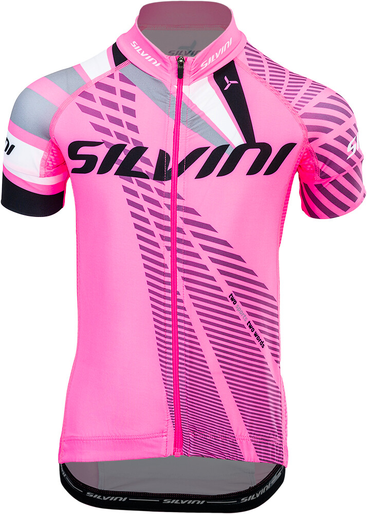 Kinder Radtrikot Silvini Team Pink Cloud Sportartikel Sportega