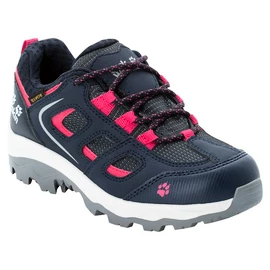 Baby im Freien Jack Wolfskin Vojo Texapore Low Dark Blue / Pink