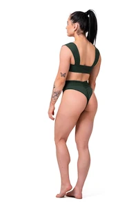 Badehose Nebbia  Miami retro bikini - top 553 dark green