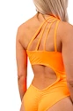 Badehose Nebbia  One Shoulder Asymmetrical Monokini 458 Orange Neon