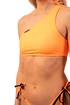 Badehose Nebbia  One Shoulder Bandeau Bikini Top 449 Orange Neon