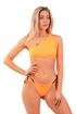 Badehose Nebbia  One Shoulder Bandeau Bikini Top 449 Orange Neon