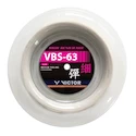 Badmintonsaite Victor  VBS-63 White Reel 200 m