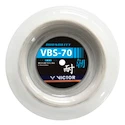 Badmintonsaite Victor  VBS-70 White Reel 200 m