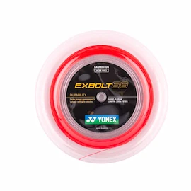 Badmintonsaite Yonex EXBOLT 68 200m Flash Red