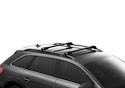 Dachträger Thule Edge Black Audi A4 Avant 5-T Estate Dachreling 00-01