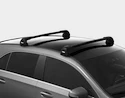 Dachträger Thule Edge Black Citroën C1 5-T Hatchback Normales Dach 14-21