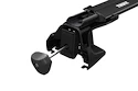 Dachträger Thule Edge Black Jeep Avenger 5-T SUV Normales Dach 23+