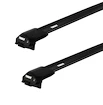 Dachträger Thule Edge Black Volkswagen Cross Polo 5-T Hatchback Dachreling 06-09