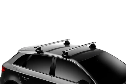 Dachträger Thule mit EVO WingBar Audi A1 5-T Hatchback Normales Dach 12-18