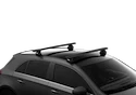 Dachträger Thule mit EVO WingBar Black BMW 5-Series (G30) 4-T Sedan Befestigungspunkte 17-23