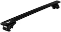 Dachträger Thule mit EVO WingBar Black Chevrolet Blazer 5-T SUV Dachreling 00-05