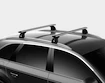 Dachträger Thule mit EVO WingBar Holden Barina 5-T Hatchback Befestigungspunkte 01-05