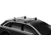 Dachträger Thule mit EVO WingBar Jaguar XF Sportbreak 5-T Estate Bündige Schienen 18+