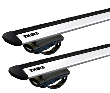 Dachtr ger Thule mit EVO WingBar Mercury Mountaineer 5 T SUV Dachreling 02 10