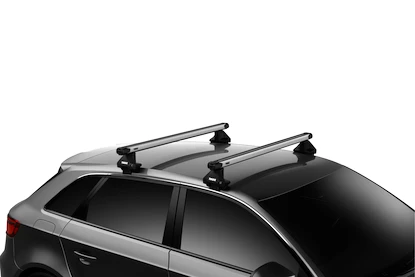 Dachträger Thule mit SlideBar Fiat Panda 4X4 5-T Hatchback Bündige Schienen 12+