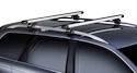 Dachträger Thule mit SlideBar Vauxhall Corsa C 3-T Hatchback Befestigungspunkte 04-06