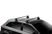 Dachträger Thule mit SquareBar Chevrolet Silverado Crew Cab 4-T Pickup Normales Dach 19+