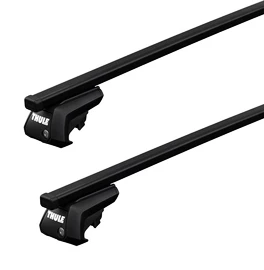 Dachträger Thule mit SquareBar Suzuki Spacia Gear 5-T Hatchback Dachreling 19-24