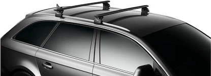 Dachträger Thule mit WingBar Black Audi Q2 5-T SUV Normales Dach 17+