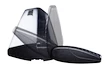 Dachträger Thule mit WingBar Nissan NP300 2-T Extended-cab Normales Dach 09-21