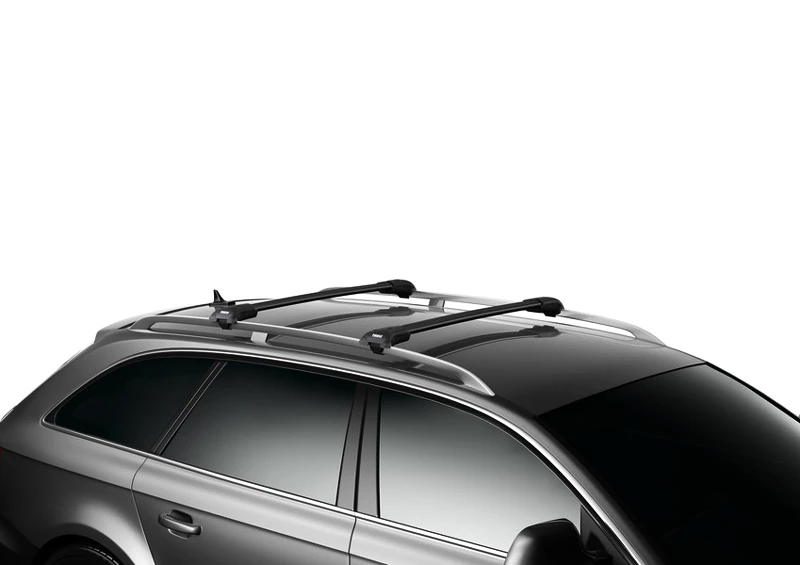 Dachtr ger WingBar Edge Black f r Audi A6 Allroad 5 T Kombi