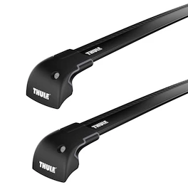 Dachträger Thule WingBar Edge Black Opel Astra 5-T Estate Bündige Schienen 07-10