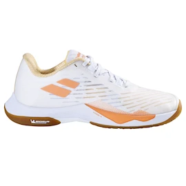 Damen Hallenschuhe Babolat Shadow Tour 5 Women White/Yellow