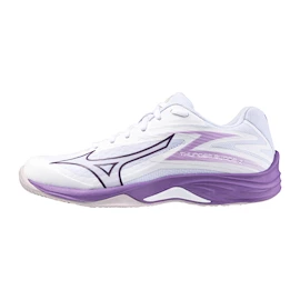 Damen Hallenschuhe Mizuno  Thunder Blade Z White/Patrician Purple/Quince