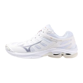 Damen Hallenschuhe Mizuno  Wave Voltage 2 White/Aleutian/Cloud Pink