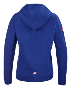 Damen Hoodie Babolat  Exercise Hood Sweat Estate Blue M