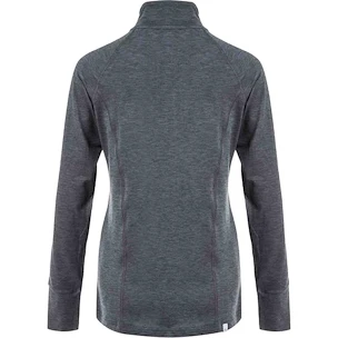 Damen Hoodie Endurance  Core X1 Elite Melange Midlayer Black Melange