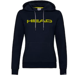 Damen Hoodie Head Club Rosie Hoodie Dark Blue/Yellow