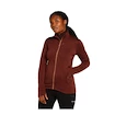 Damen Hoodie Icebreaker Merino 260 Quantum IV LS Zip Port/Cedar Wood