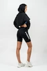 Damen Hoodie Nebbia  Designer Cropped Hoodie black