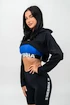 Damen Hoodie Nebbia  Designer Cropped Hoodie black