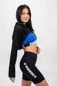 Damen Hoodie Nebbia  Designer Cropped Hoodie black