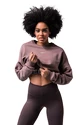 Damen Hoodie Nebbia  Loose Fit Sweatshirt "Feeling Good" 420 brown