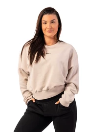 Damen Hoodie Nebbia Loose Fit Sweatshirt "Feeling Good" 420 cream