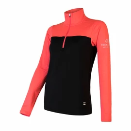 Damen Hoodie Sensor Coolmax Thermo zip black