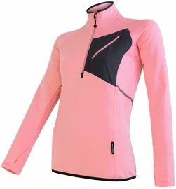 Damen Hoodie Sensor Tecnostretch 1/2 Zip Strawberry Ice