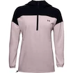 Damen Hoodie Under Armour Athlete Recovery WN Anorak rosa