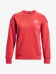 Damen Hoodie Under Armour  Essential Fleece Crew-RED