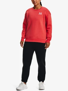 Damen Hoodie Under Armour  Essential Fleece Crew-RED