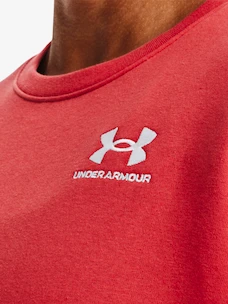 Damen Hoodie Under Armour  Essential Fleece Crew-RED