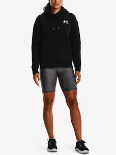 Damen Hoodie Under Armour  Essential Fleece Hoodie-BLK