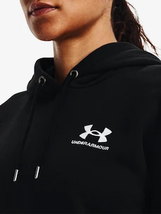 Damen Hoodie Under Armour  Essential Fleece Hoodie-BLK