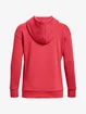 Damen Hoodie Under Armour  Essential Fleece Hoodie-RED