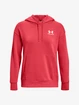 Damen Hoodie Under Armour  Essential Fleece Hoodie-RED