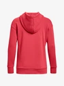 Damen Hoodie Under Armour  Essential Fleece Hoodie-RED